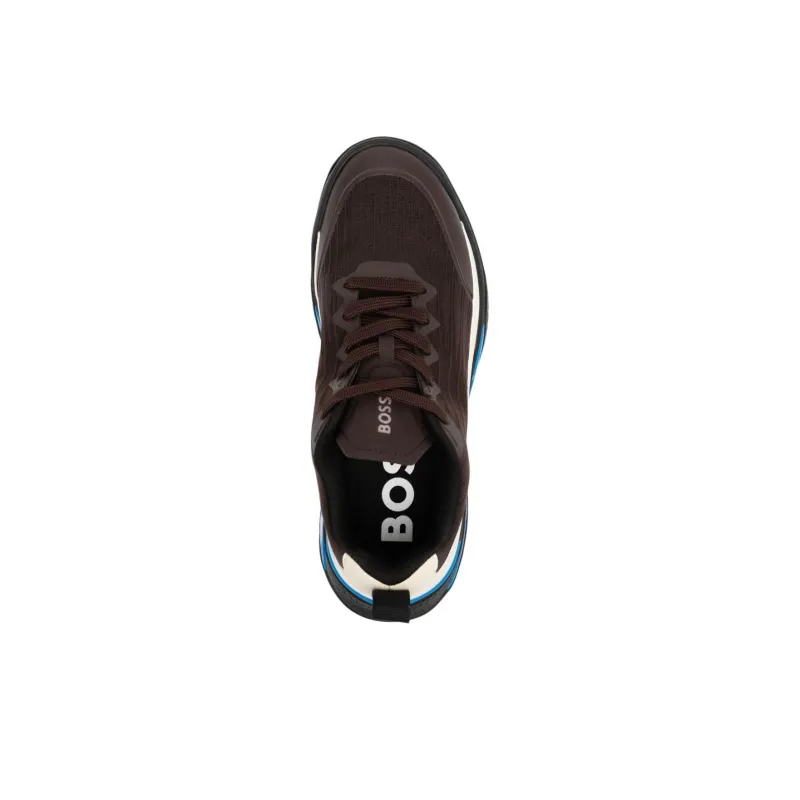 HUGO BOSS Low-Top Casual Shoes Men's Brown-4