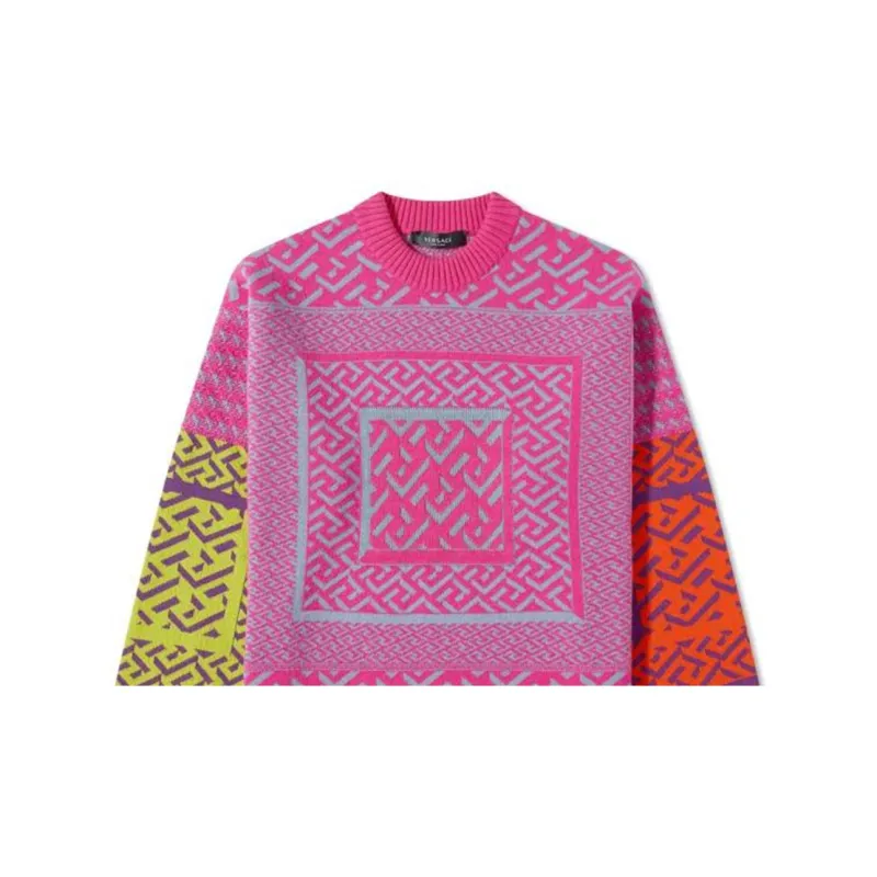 VERSACE Sweaters Men Pink-4