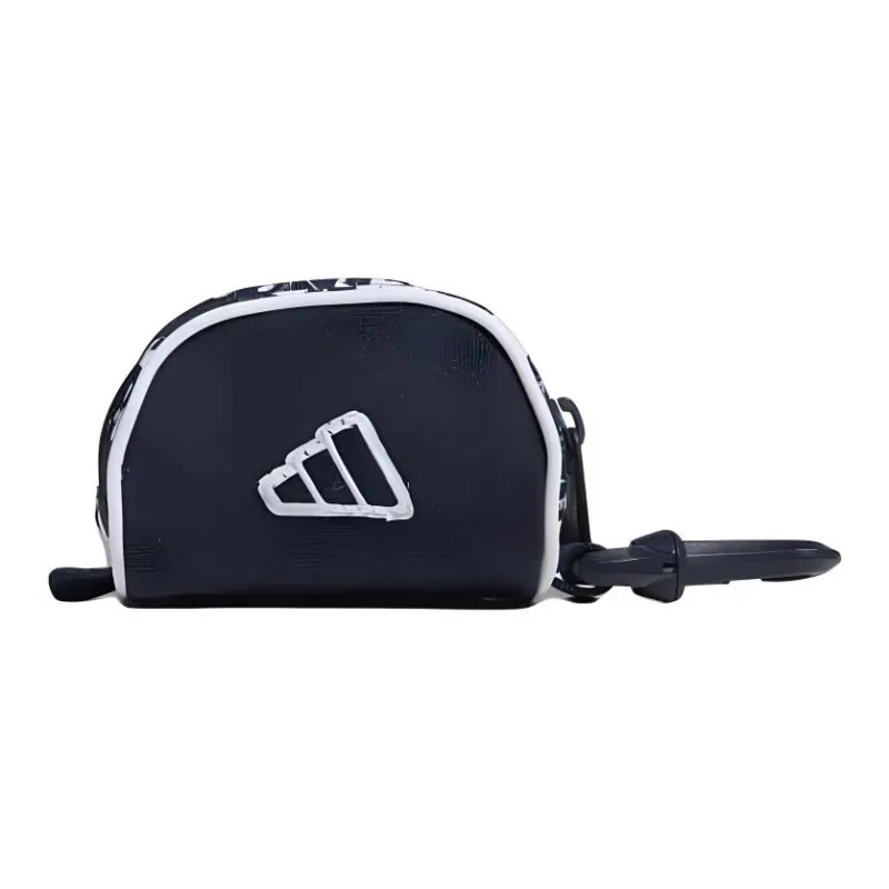 Adidas Recycled Polyester Plain Weave Fabric Storage Bag Unisex Collegiate Marine Blue & White-1