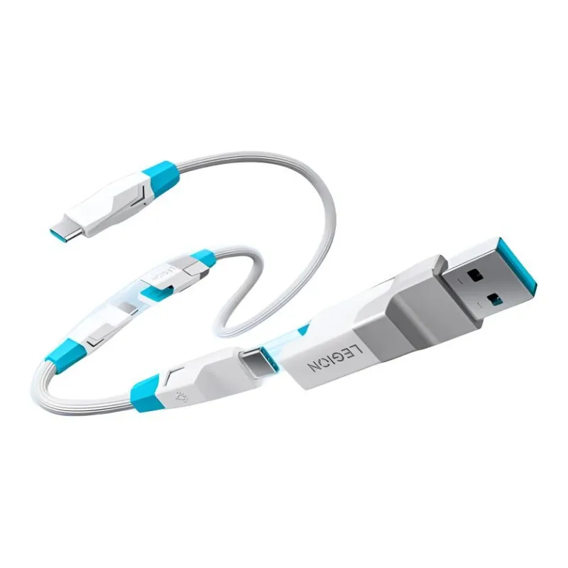 Lenovo Savior USB4 Cable A To Type C, Type C To Type C All Metal Shell, Multi Purpose Design Cables-0