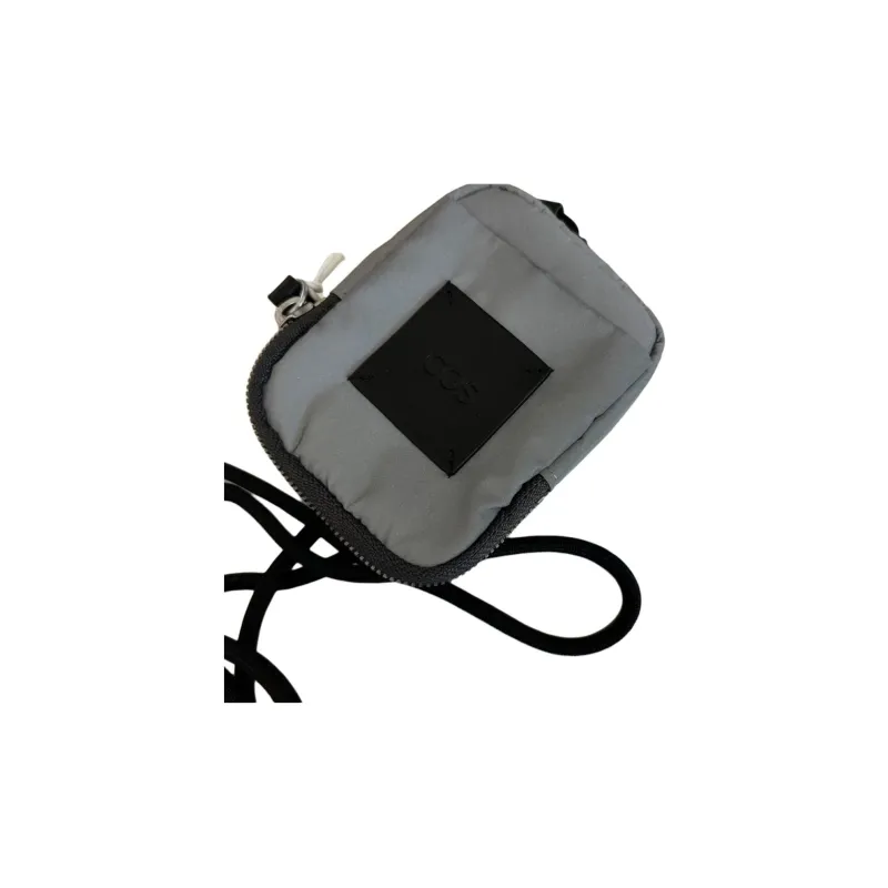 COS Polyester Shoulder Bag, Crossbody Bag Mini Men's Gray-4