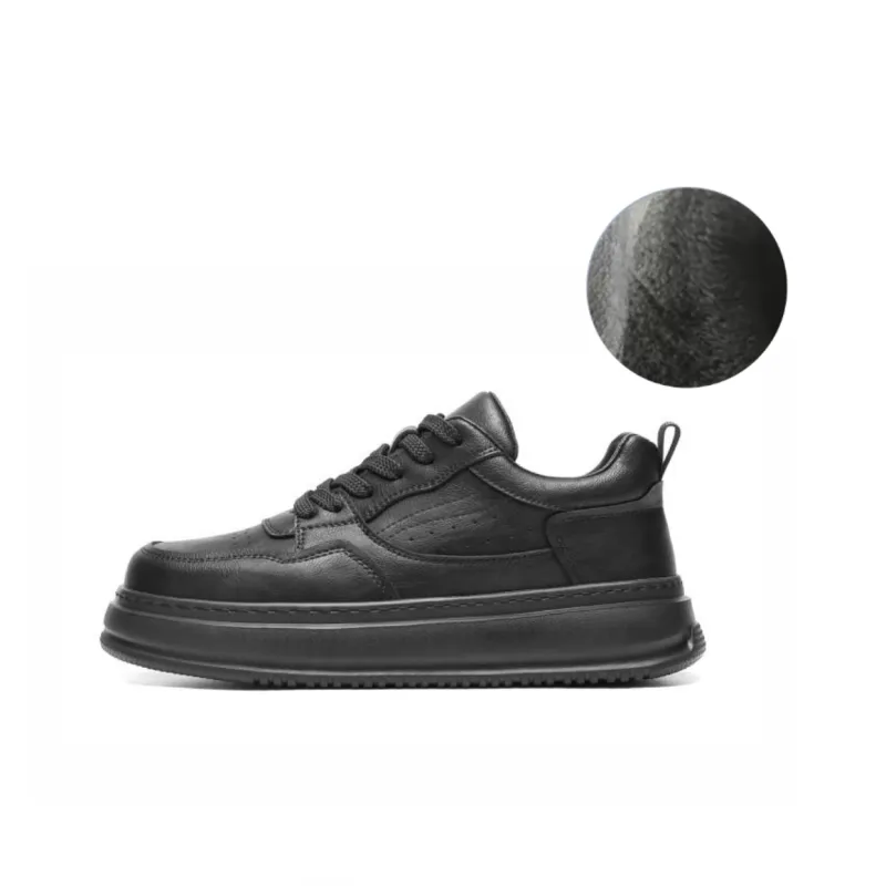 Meixi Warm Low-Top Skateboard Shoes Men's-17