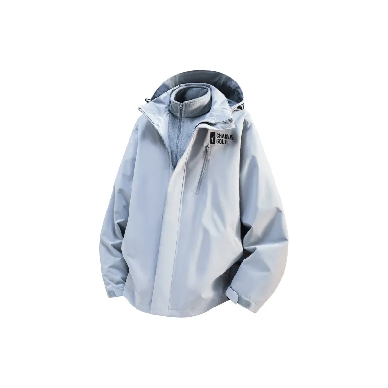 CHARLIE GOLF Water Resistant Windproof Breathable Warm Windbreaker Jacket Unisex-3