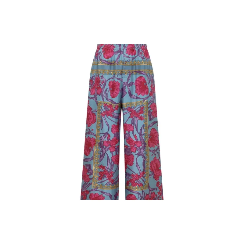 VERSACE Casual Pants Men Purple-3