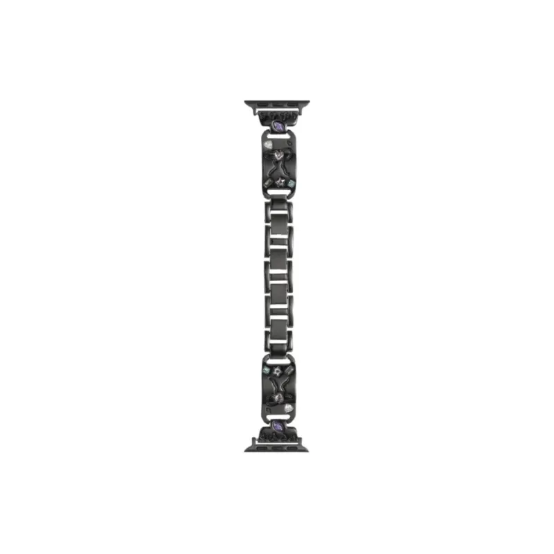 PULAISI Compatibility AppleWatch Ultra1/2/iwatch9/8/7/6/SE Apple Compatibility Watch Band 169mm Metal-31
