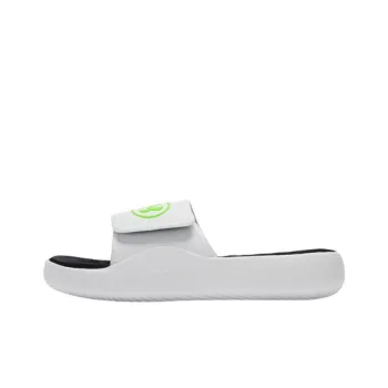 Under Armour Ignite Pro Slip Resistant Odor Resistant Slide Slippers Men's White Green