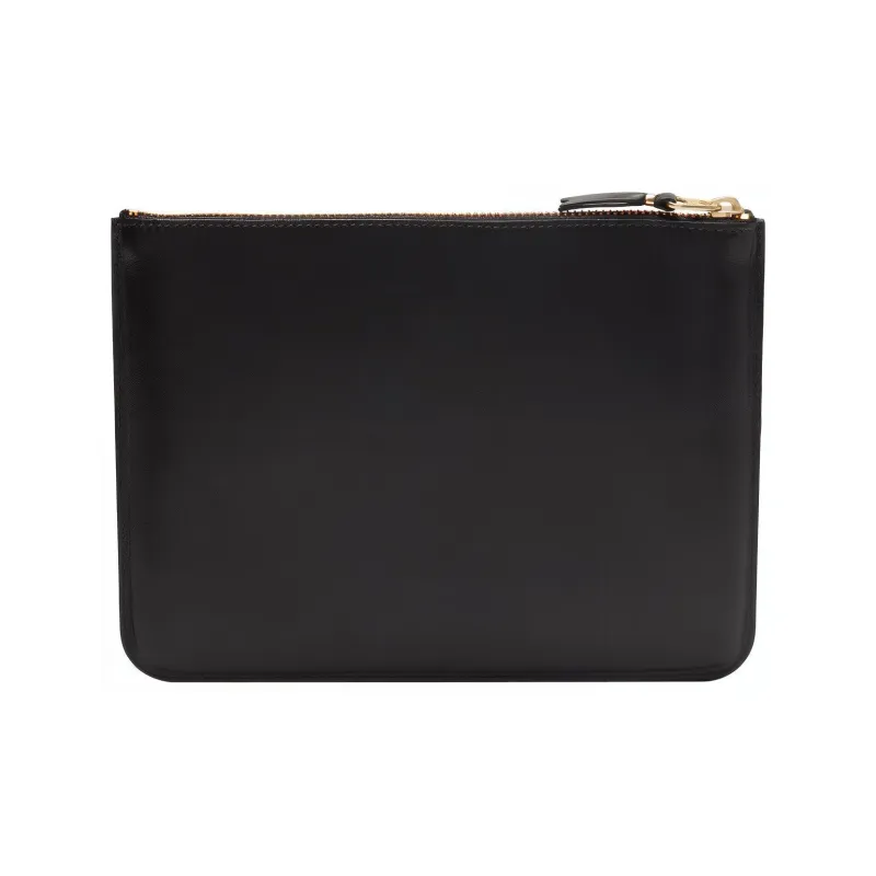 CDG Cow Leather Wallet Regular Men's Black-3