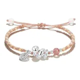 999 Fine Silver-Pink