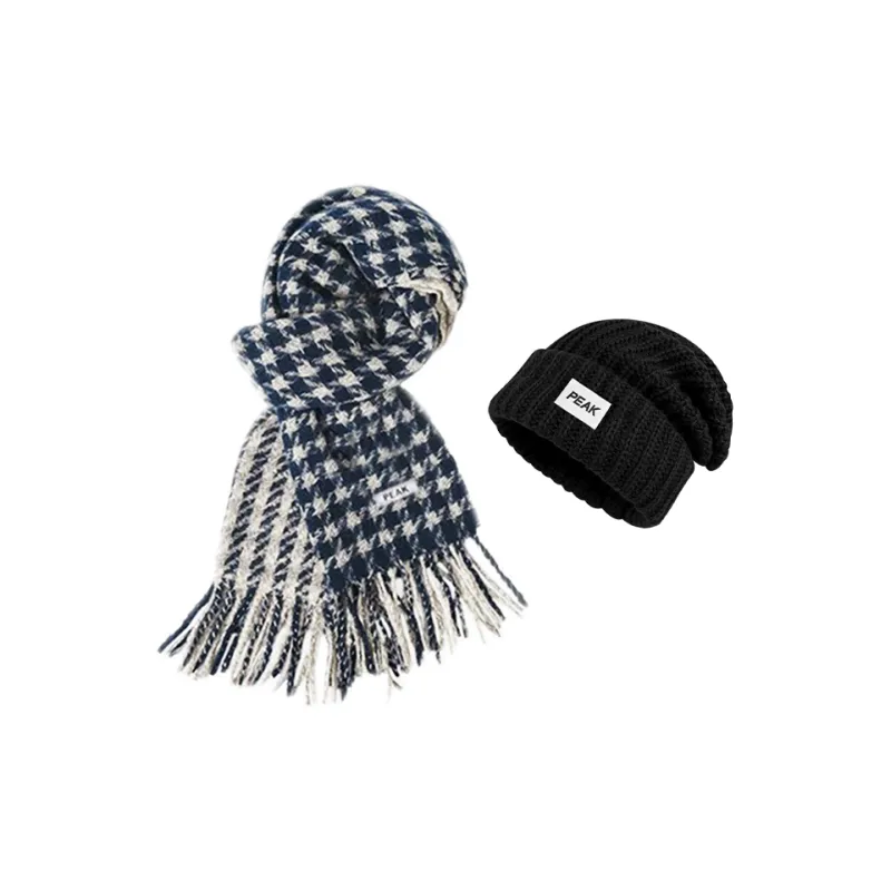 PEAK Polyester Knit Scarves Unisex-0