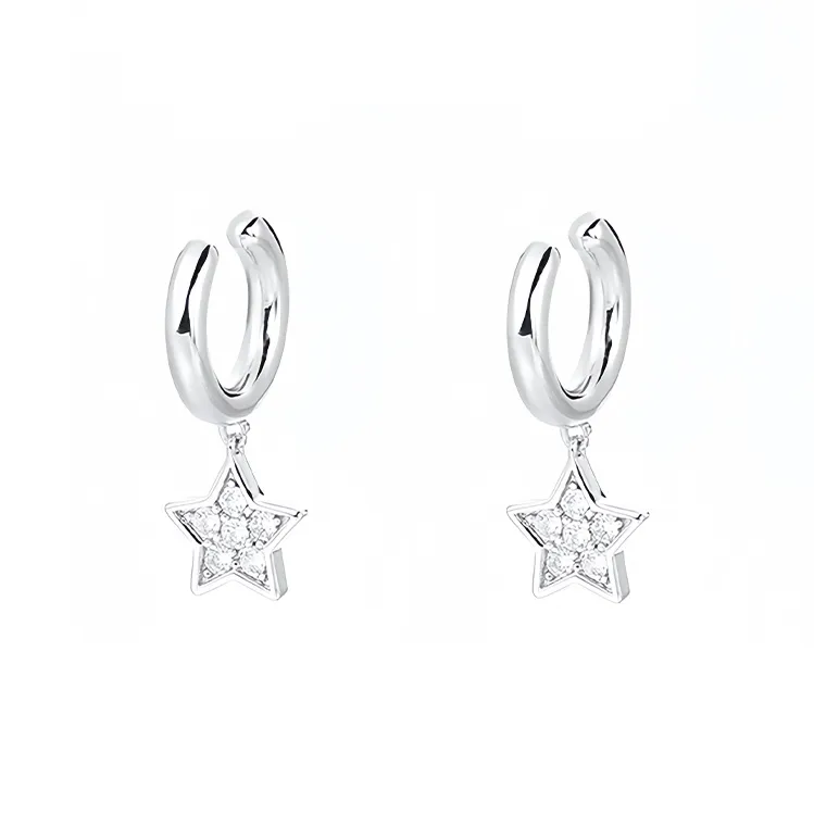 EAR PARTNER Copper Clip On Earrings Women's-0