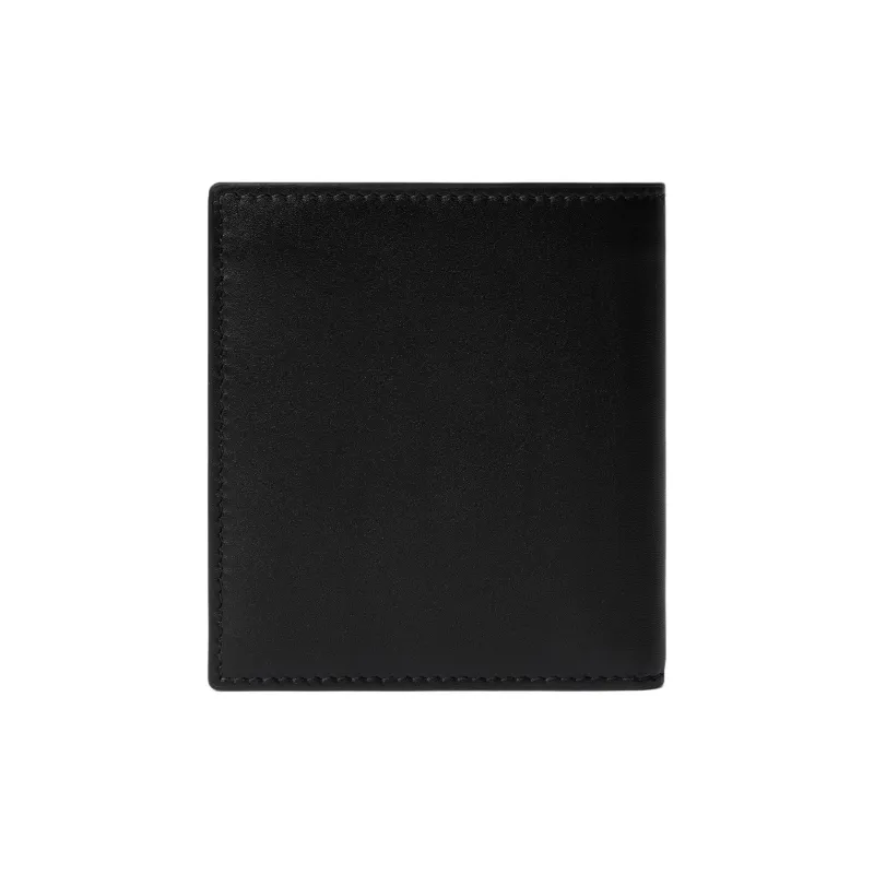 GUCCI GG Emblem Leather Wallet Men's Black-2