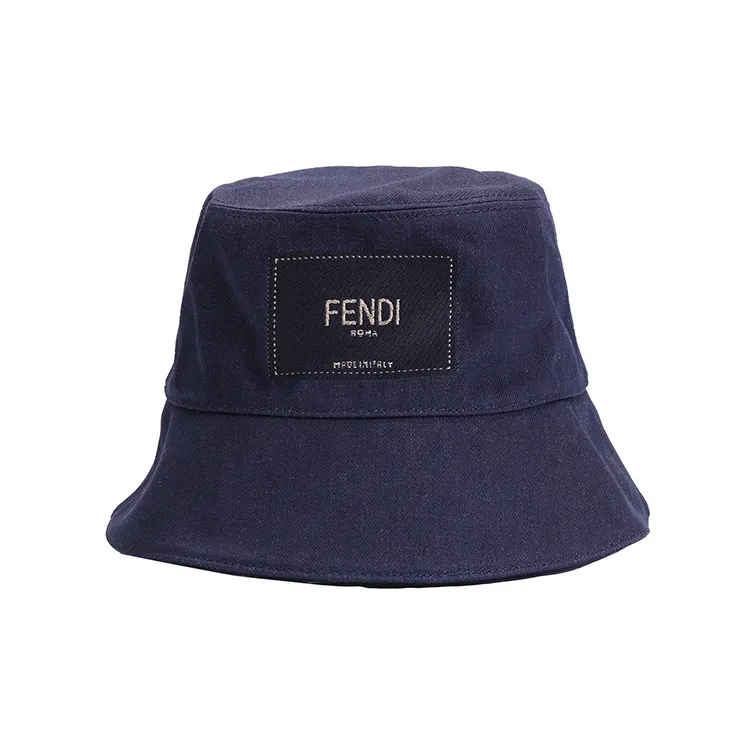 FENDI Logo patch Bucket Hat-0