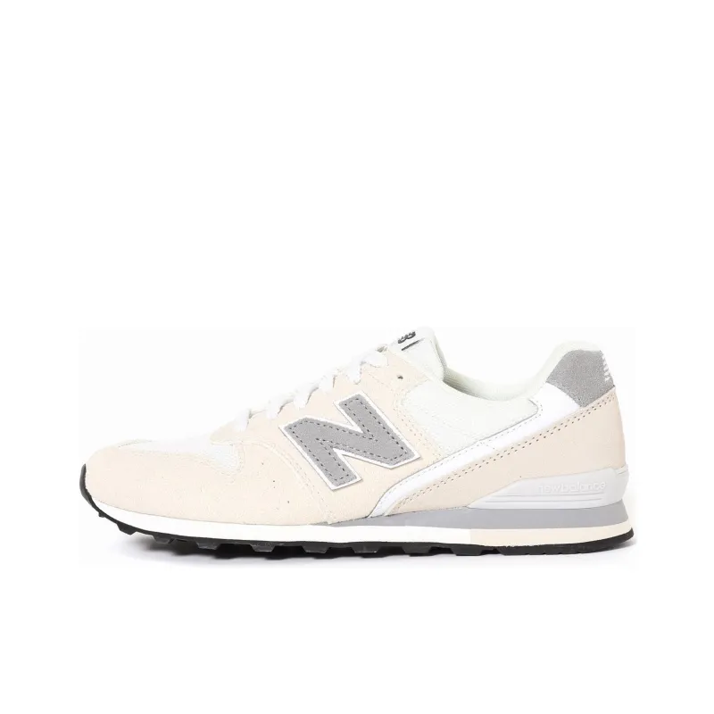 New Balance NB 996 Anti Slip Wear Resistant Low Top Casual Running Shoes Women's Beige-0