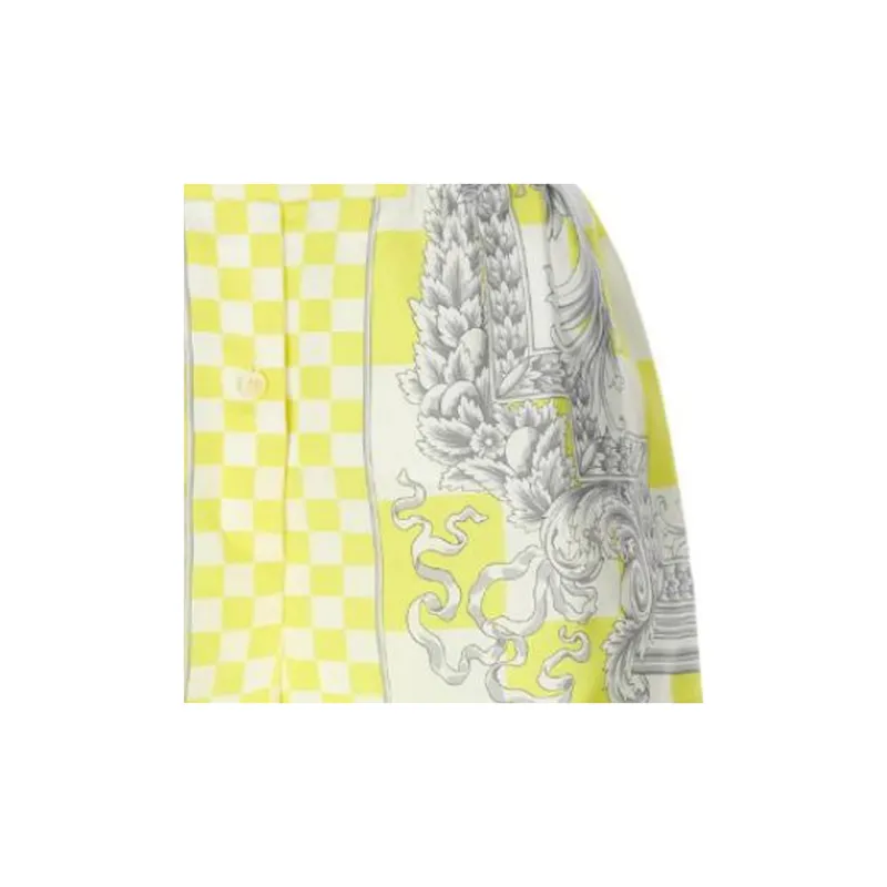 VERSACE Casual Shorts Women's Yellow-2