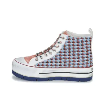 Desigual High Top Skateboard Shoes Women's White