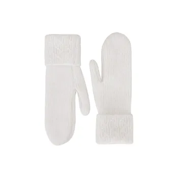 TUCANO Rabbit Fur Cotton Knit Gloves Unisex