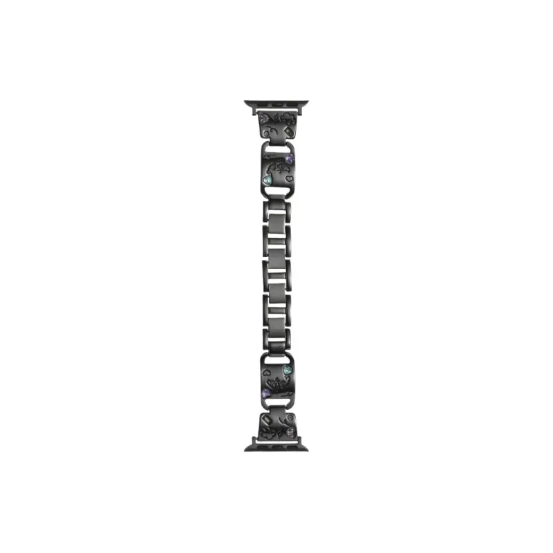 PULAISI Compatibility AppleWatch Ultra1/2/iwatch9/8/7/6/SE Apple Compatibility Watch Band 169mm Metal-14