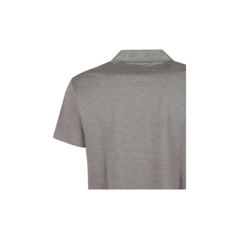 VERSACE Polo Shirts Men Gray-4