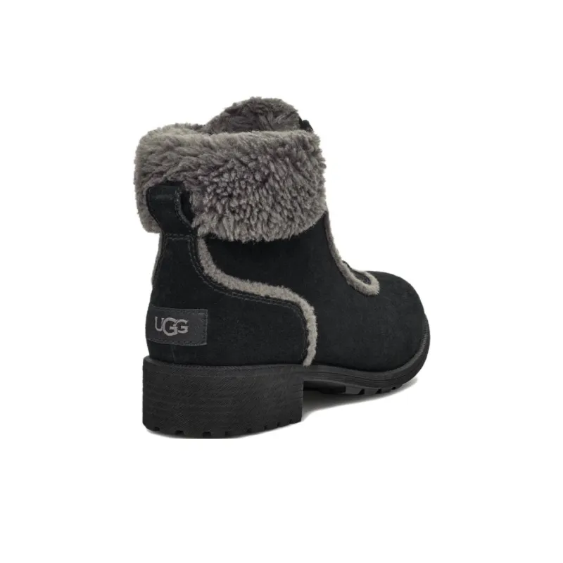 UGG Bodie Warm Short Snow Boots Women's Black-4