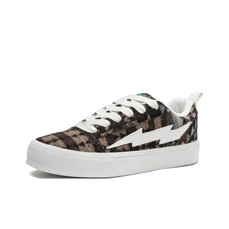 Siningdynamic Anti Slip Wear Resistant Low Top Skateboard Shoes Unisex-16