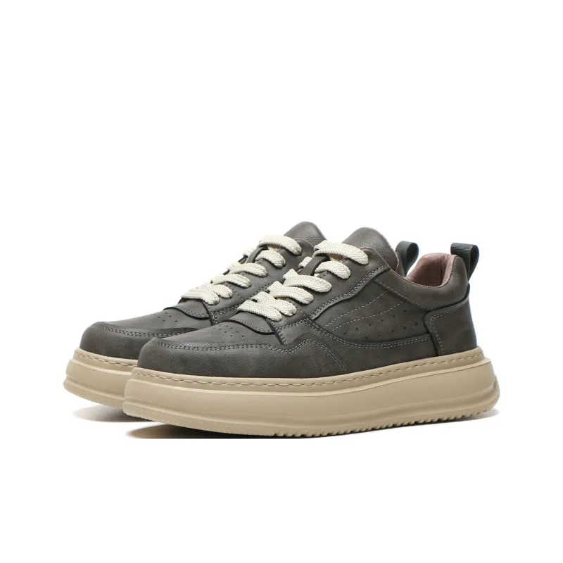 Meixi Warm Low-Top Skateboard Shoes Men's-5