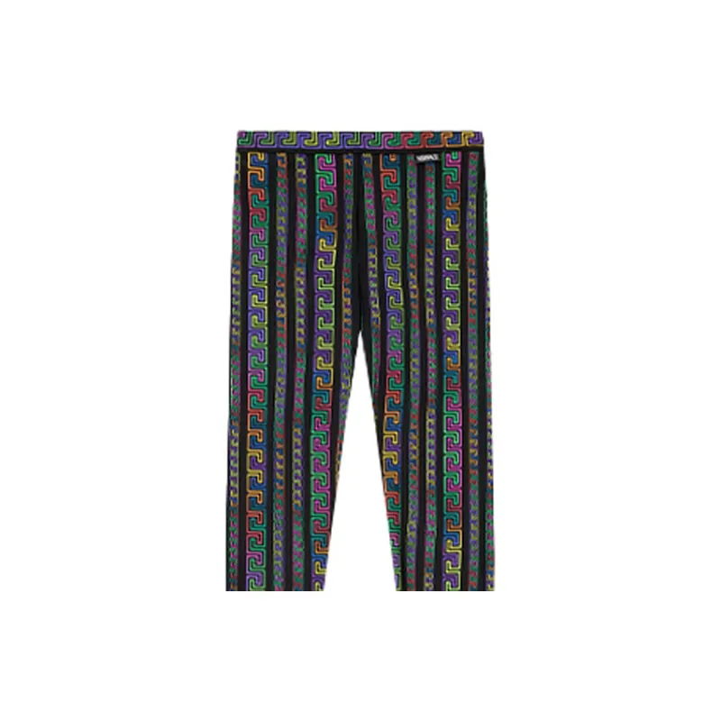 VERSACE Printed Pant 'Multicolor/Black'-4