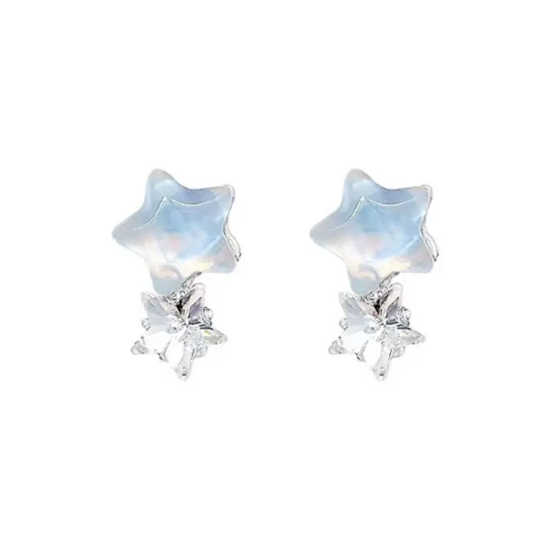 May10th S925 Silver Stud Earrings Women's-0