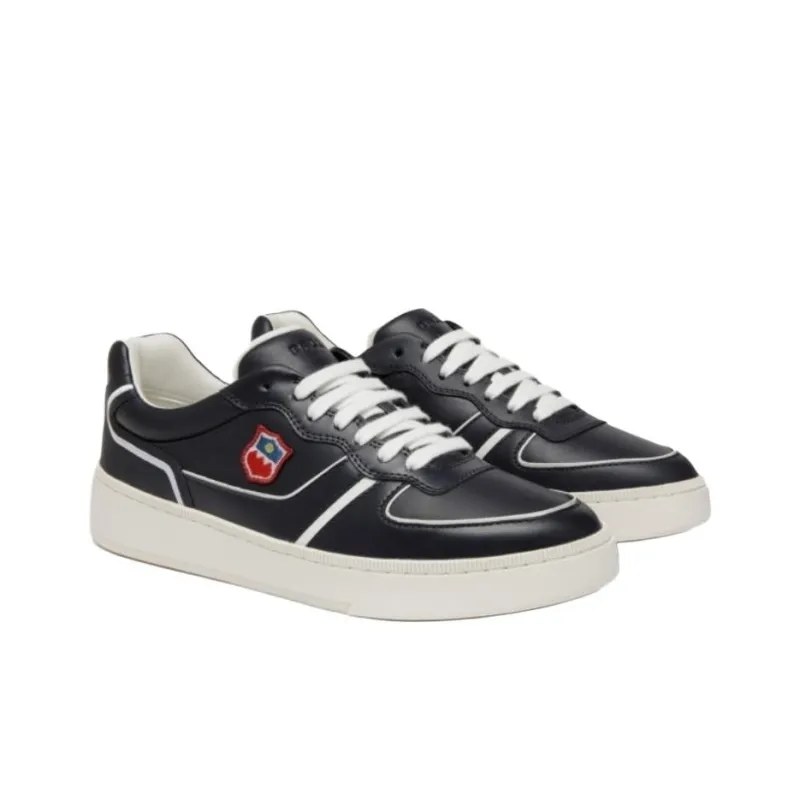 BALLY Raise Series Low Top Skateboard Shoes Men's Black-2