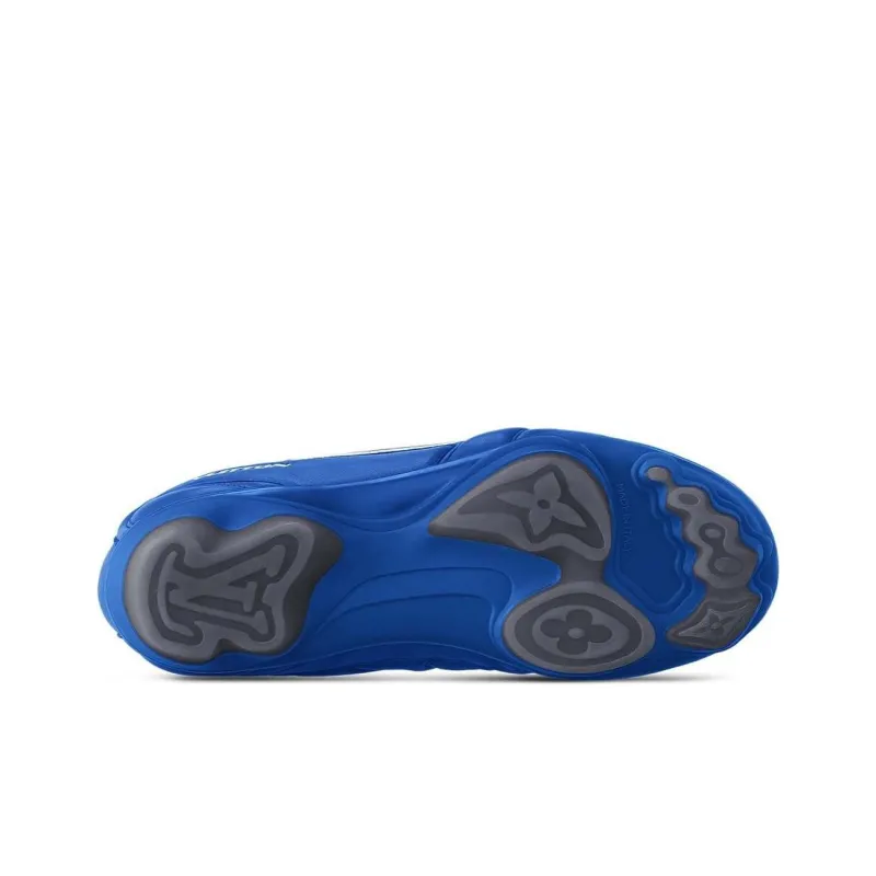 LOUIS VUITTON Soccer 2025 Spring Summer Men's Collection, Soccer Shoes Low Top Casual Shoes Men's Blue-5