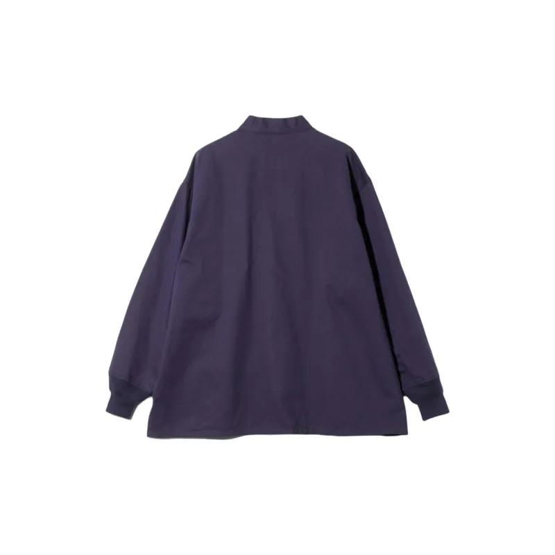 Needles NOMA T.d. Co-branded Edition Shirts Unisex Navy-1