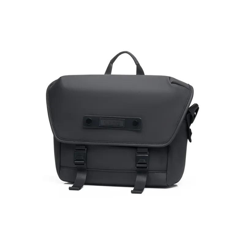 OIWAS Fabric Messenger Bag, Handbag Unisex Black/Khaki-1