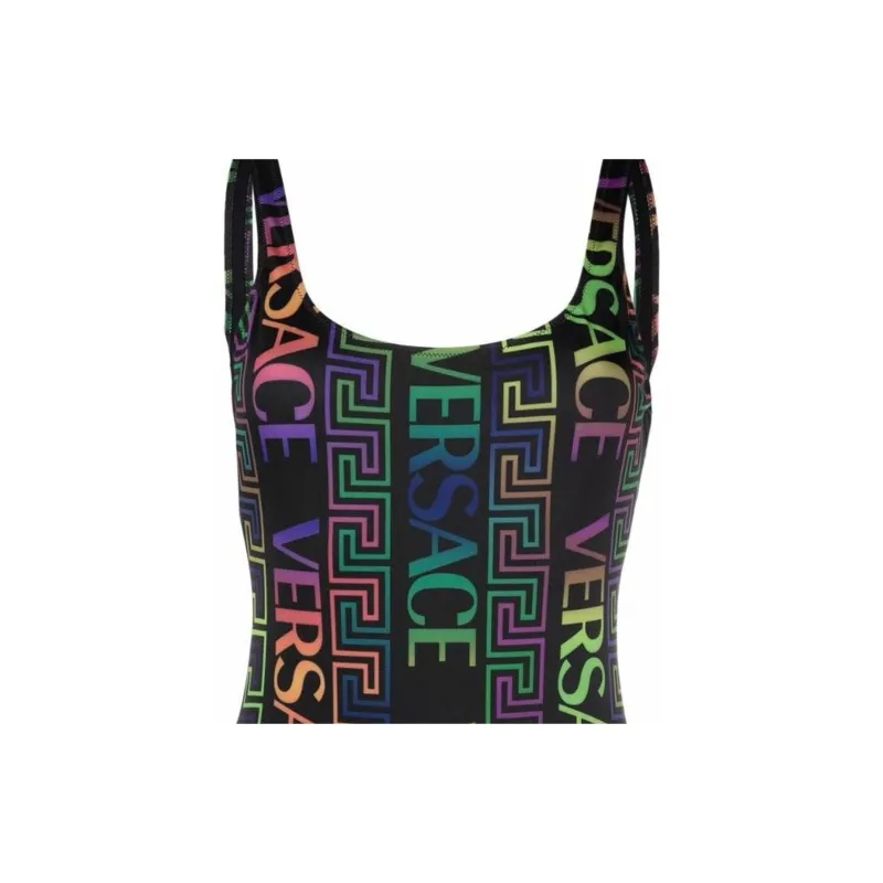 VERSACE One Piece Swimsuits Women's Black-3