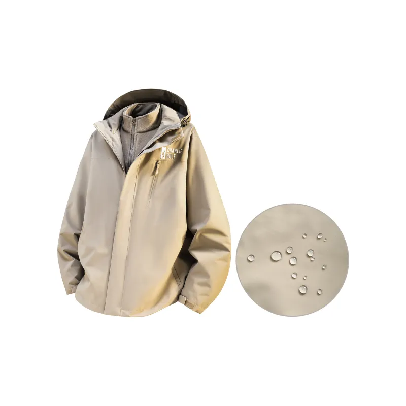 CHARLIE GOLF Water Resistant Windproof Breathable Warm Windbreaker Jacket Unisex-10