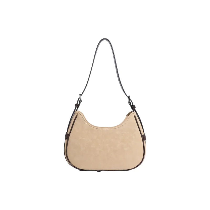 OCTSUI PU Shoulder Bag Regular Women's Khaki/Ecru/Pink/Blue-2