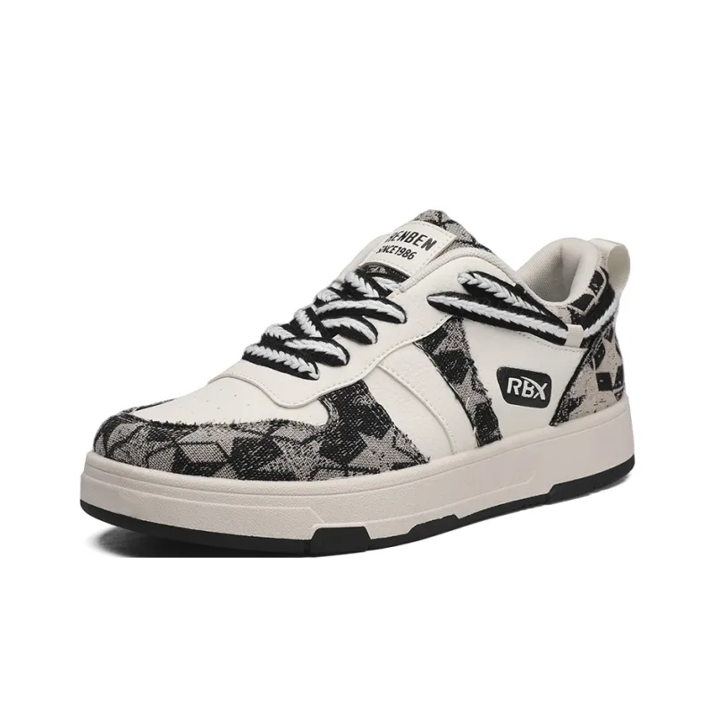 RENBEN Non-slip Lightweight Low-Top Skateboard Shoes Men's-11