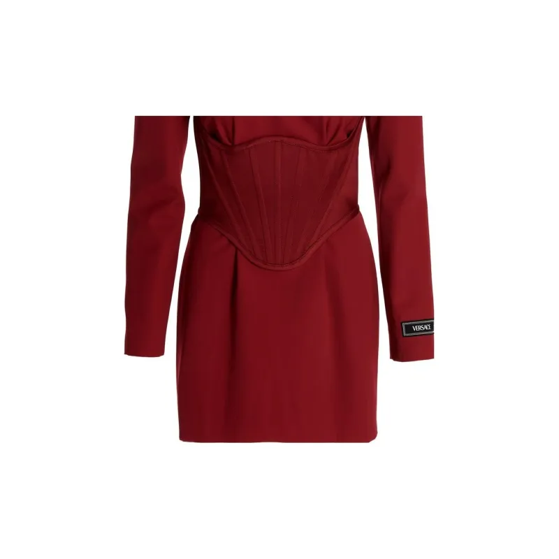 VERSACE Corset Mini Dress-3