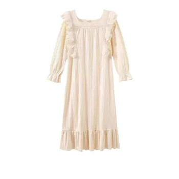 OEING Pajamas Nightgown Women's White
