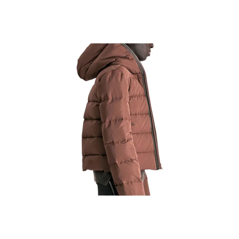 RICK OWENS/RO Down Jacket Men's Brown-2
