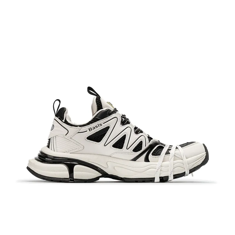 K-WANG Paris Breeze Anti-Slip And Wear-Resistant Height Increasing Low-Top Chunky Sneakers Unisex-7