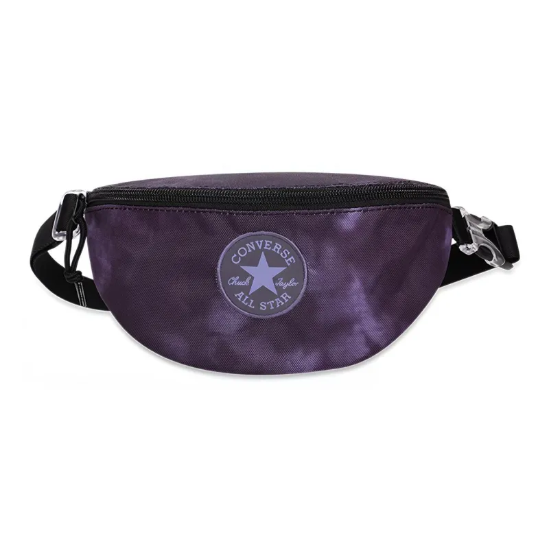 Converse Polyester One Shoulder Crossbody Fanny Pack Regular Unisex Purple-0