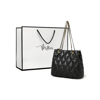 MILLIE'S Cow Leather Underarm Crossbody Bag, Shoulder Bag Regular Women's Black