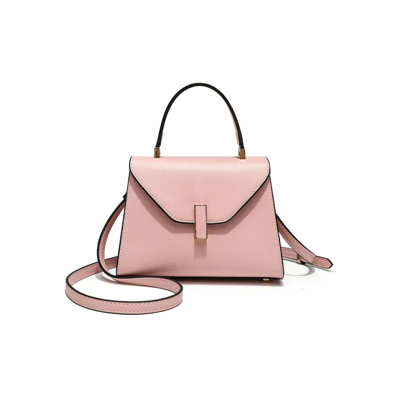 Vigno Synthetic Leather Crossbody Bags Handbags Regular Women's Ecru/Black/Red-22