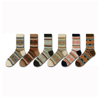 YOOKA Mid Calf Socks Unisex Combo Set