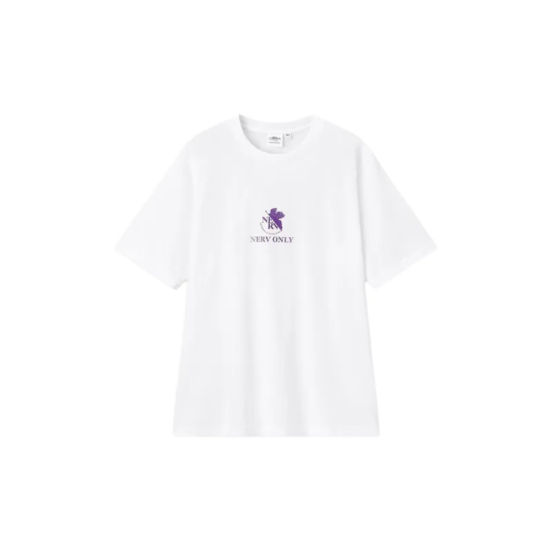 GU EVA Collaboration T Shirts Men White-1