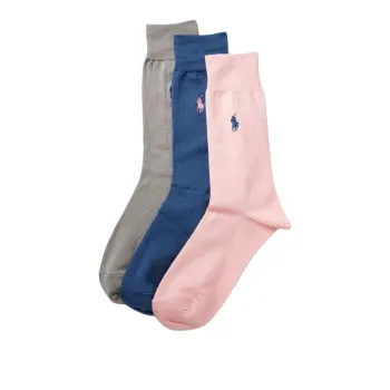 Polo Ralph Lauren Knee-High Socks Unisex 3 Pack