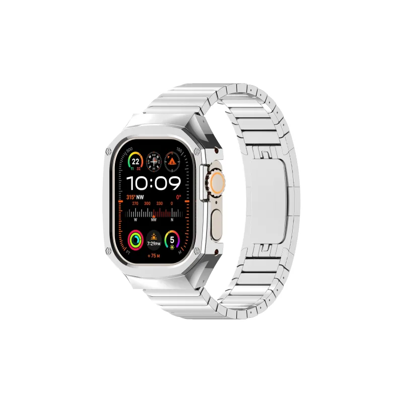 ZHENGGUANG Watch Bands Compatible With All Devices 230mm Metal Unisex-9