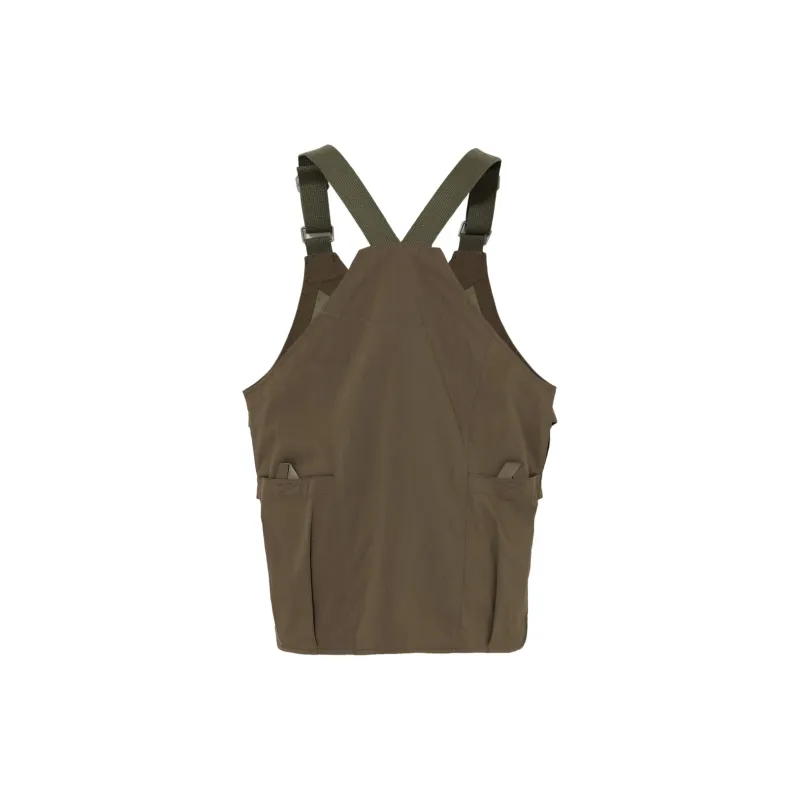NANGA Hinok Ripstop HINOC RIPSTOP FIELD VEST Unisex Army Green-1