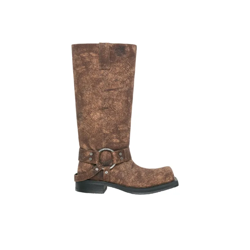 Acne Studios Knee high Boots 3.5cm Women's Umber-1