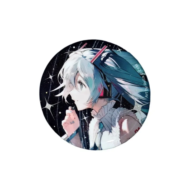 BEMOE Hatsune Miku 16TH Birthday Commemoration Concentrating The Future Badge IP Merch-6