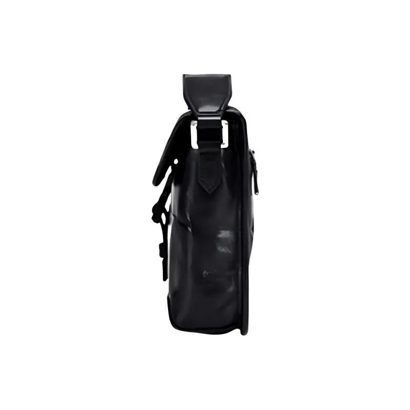 Hush Puppies Cow Leather Crossbody Bag, Shoulder Bag Medium Size Men's Black-2